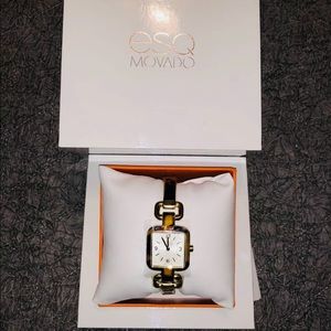 New ESQ MOVADO tortoise watch